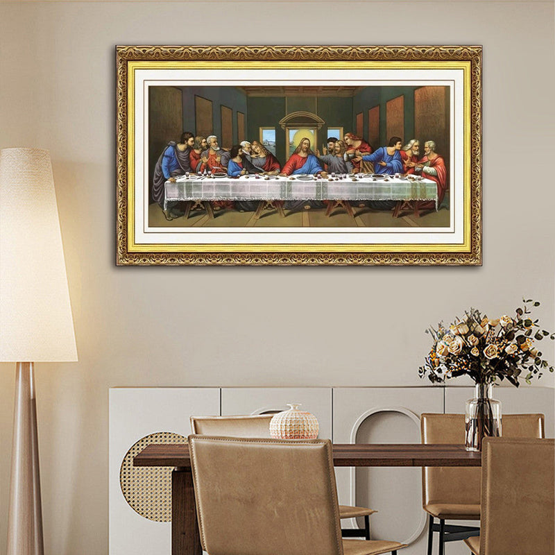 Ang Huling Hapunan Relihiyosong Wall Art Birhen Dekorasyon sa Bahay Pagpipinta para sa Dekorasyon ng Sala