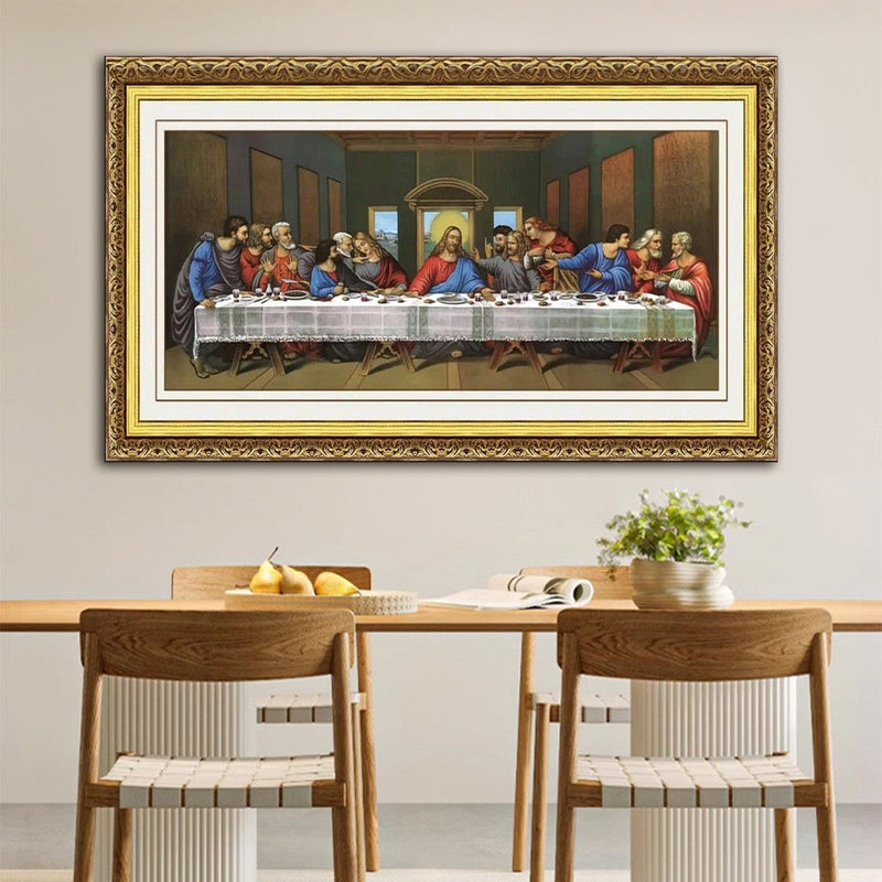 Ang Huling Hapunan Relihiyosong Wall Art Birhen Dekorasyon sa Bahay Pagpipinta para sa Dekorasyon ng Sala