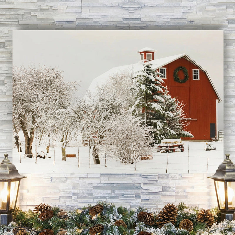 3-Pcs Christmas Frame Wall Art Decoration Nordic Wall Art Pictures para sa Dekorasyon ng Living Room